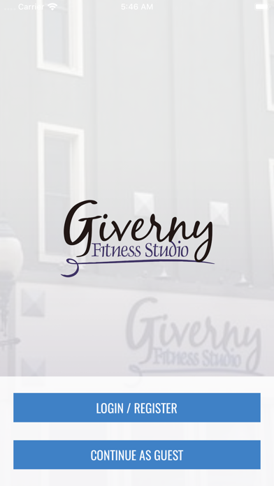 Giverny Fitness Studio Screenshot
