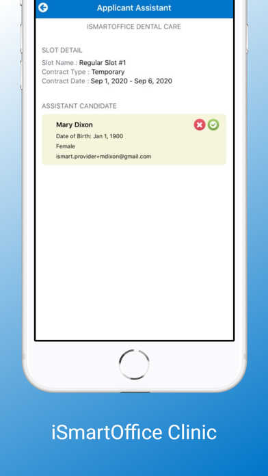 iSmartOffice Clinic Screenshot