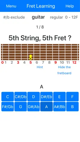 Game screenshot Fret Learning mod apk