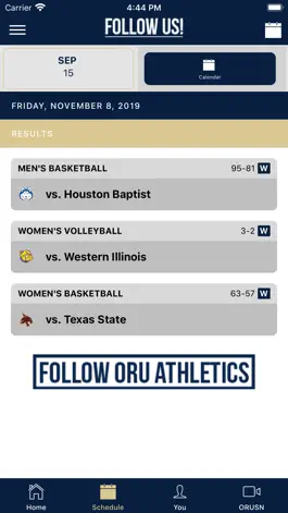 Game screenshot ORU Athletics apk