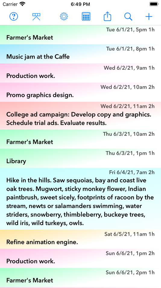 CalReader - Calender logs - 4.0.7 - (iOS)