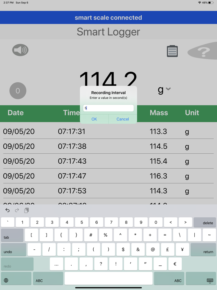 Lab Scale - SmartLogs Pro