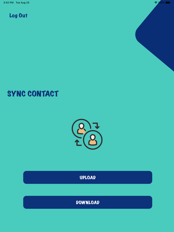 Screenshot #6 pour Sync Contacts App