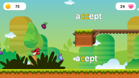 Spelling Bee: Flappy Bee screenshot