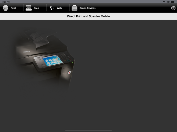 Direct Print and Scan for Mobile