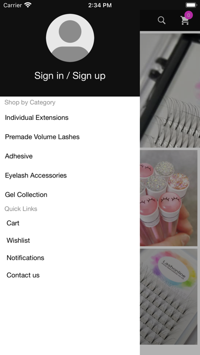 LashOnline Screenshot 2 - AppWisp.com LashOnline Screenshot 2 - AppWisp.com