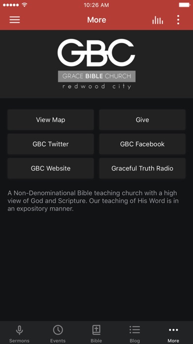 Screenshot #3 pour Grace Bible Church - CA