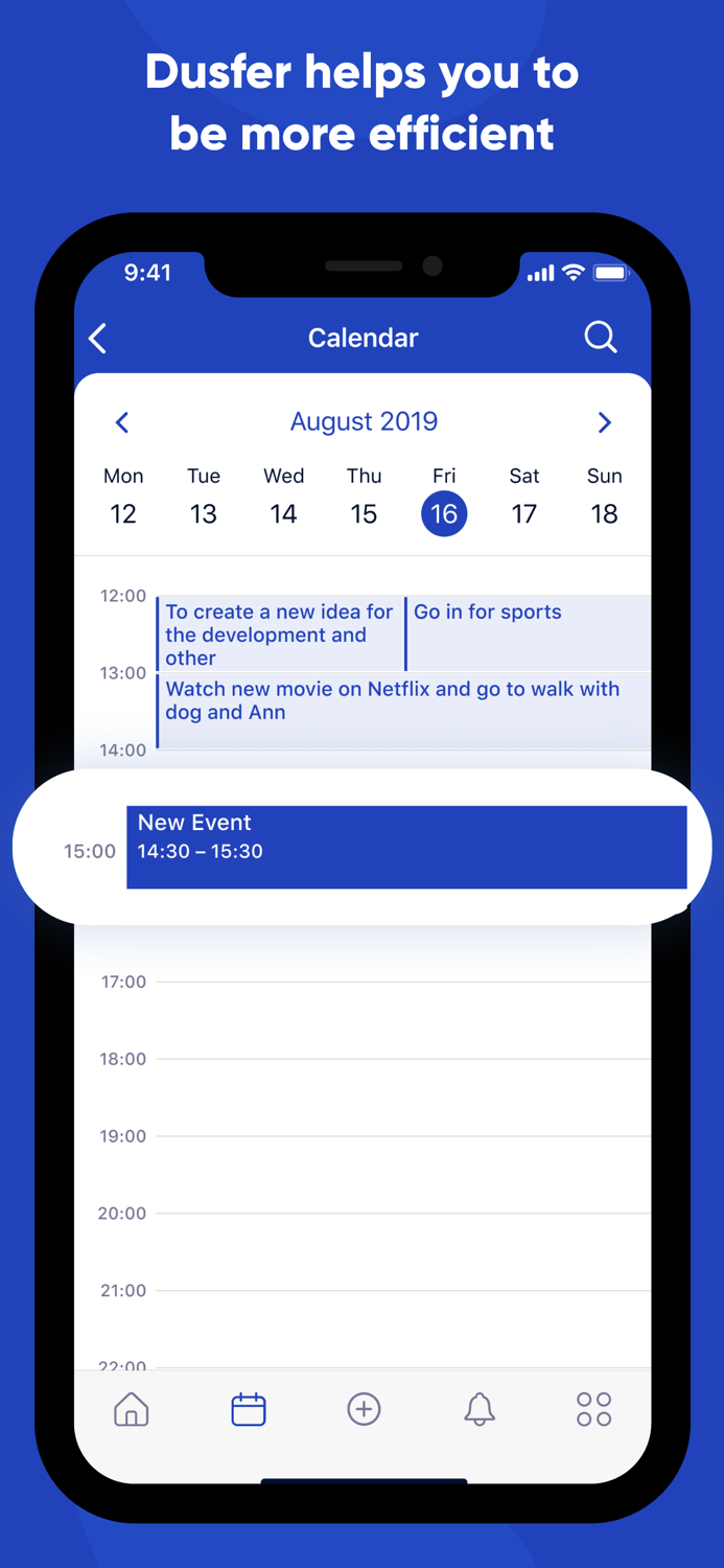 Dusfer - Notes and Tasks