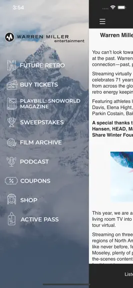 Game screenshot Warren Miller Entertainment apk