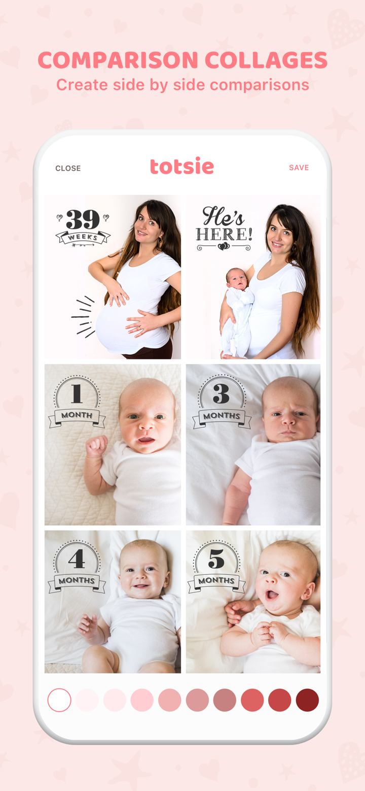 Totsie – Baby Photo Editor screenshot 4