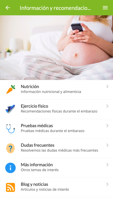 Mi embarazo en HUSR Screenshot