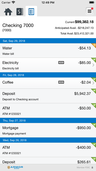 Armor Bank - Business Screenshot