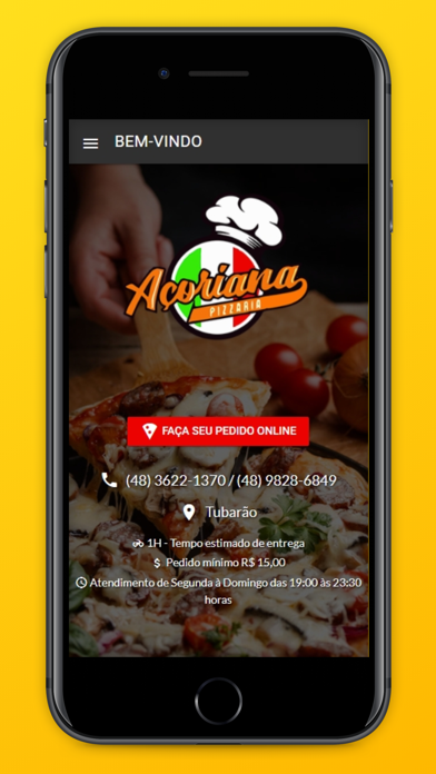 Pizzaria Açoriana Tubarão Screenshot
