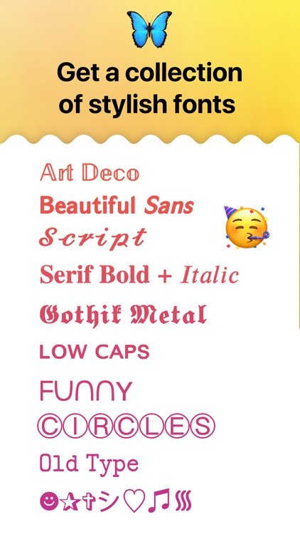 Fonts and Emoji Keyboard screenshot-0
