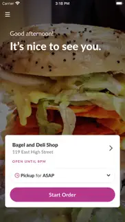 How to cancel & delete bagel & deli shop 1