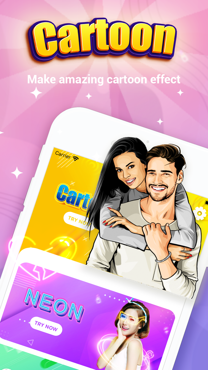 Sweet Selfie - Cartoon Editor