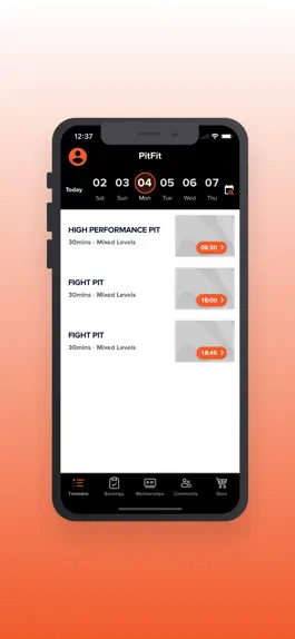 Game screenshot PitFit App hack
