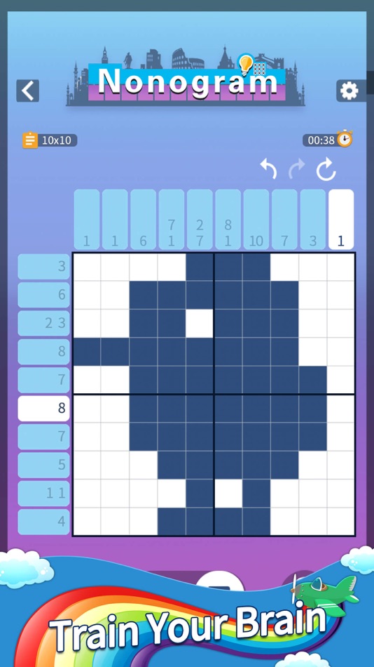 #6. Nanogram - Sudoku Jigsaw (iOS) 由: Beijing ZJCYOU Technology Co., Ltd