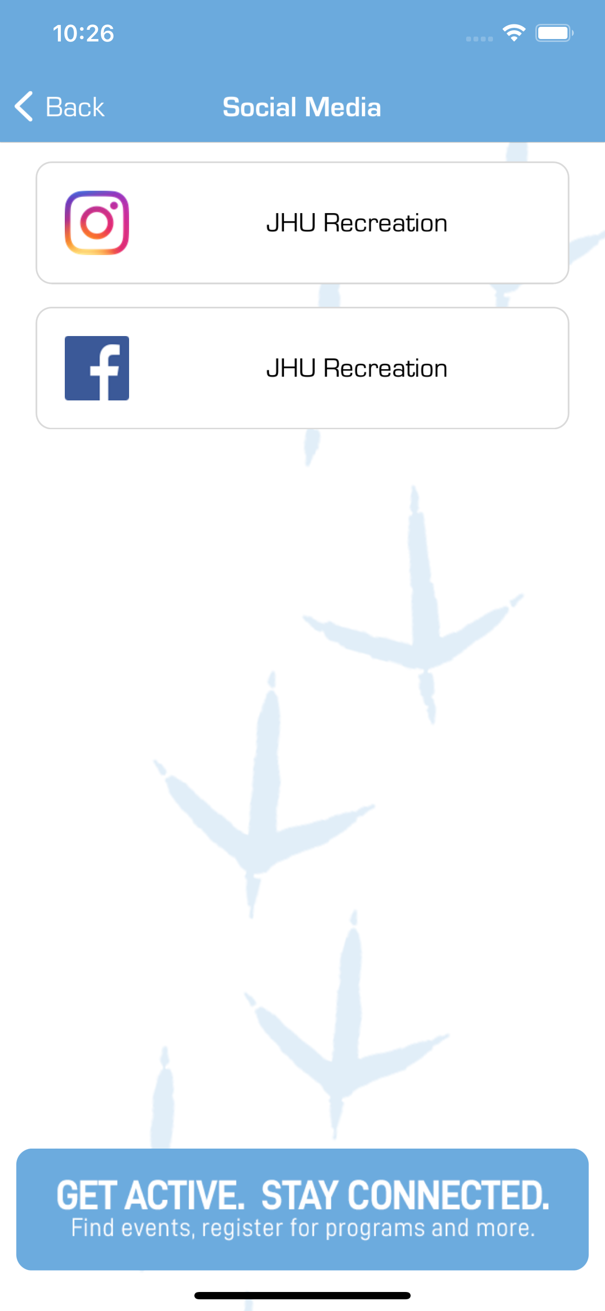 Johns Hopkins Rec