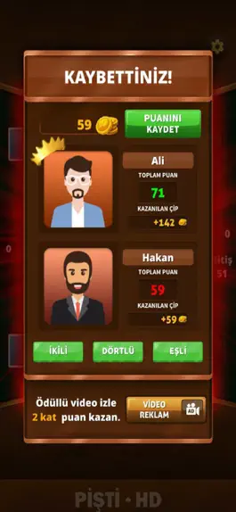 Game screenshot Pişti Online & İnternetsiz HD apk