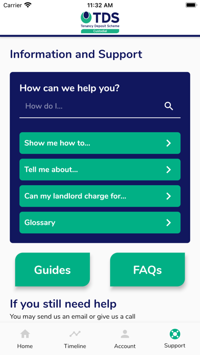 TDS Tenant Screenshot
