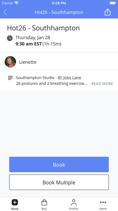 Hamptons Hot Yoga Screenshot