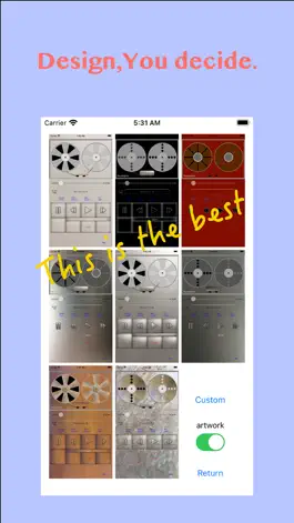 Game screenshot ReelToReelLike MusicPlayer Pro apk