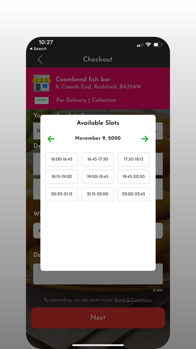 CoombEnd Fish Bar Screenshot