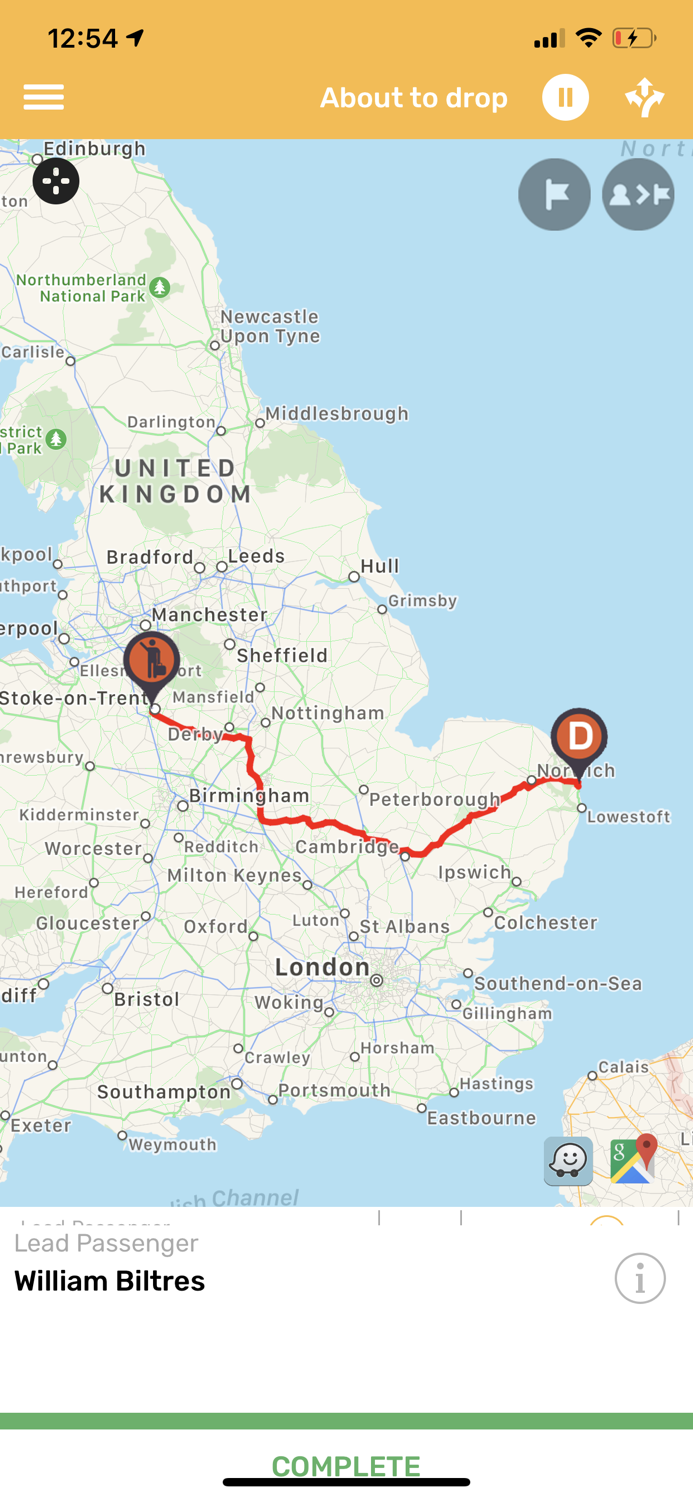 Twelve Driver Airport Transfer