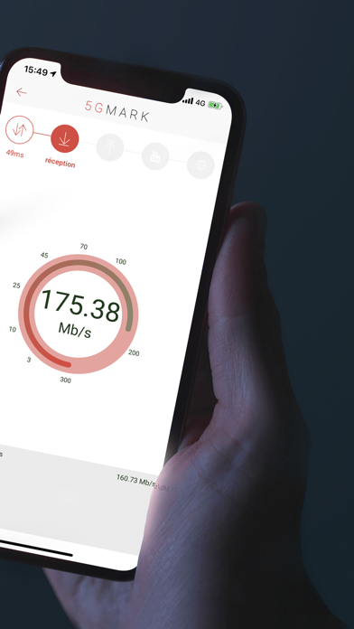 5GMARK (3G/4G/5G speed test) Screenshot