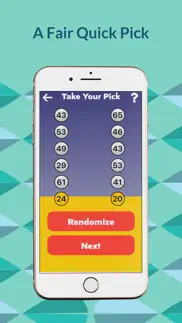 lottery - smart pick iphone screenshot 2