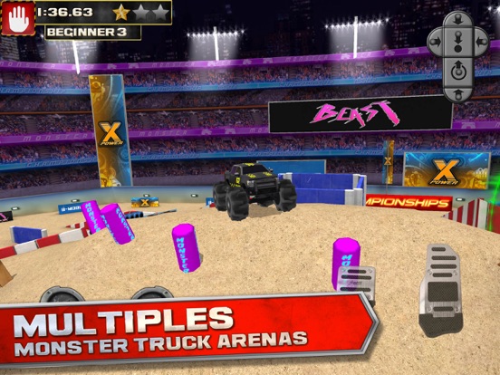 Real Monster Truck Parking iPad app afbeelding 1