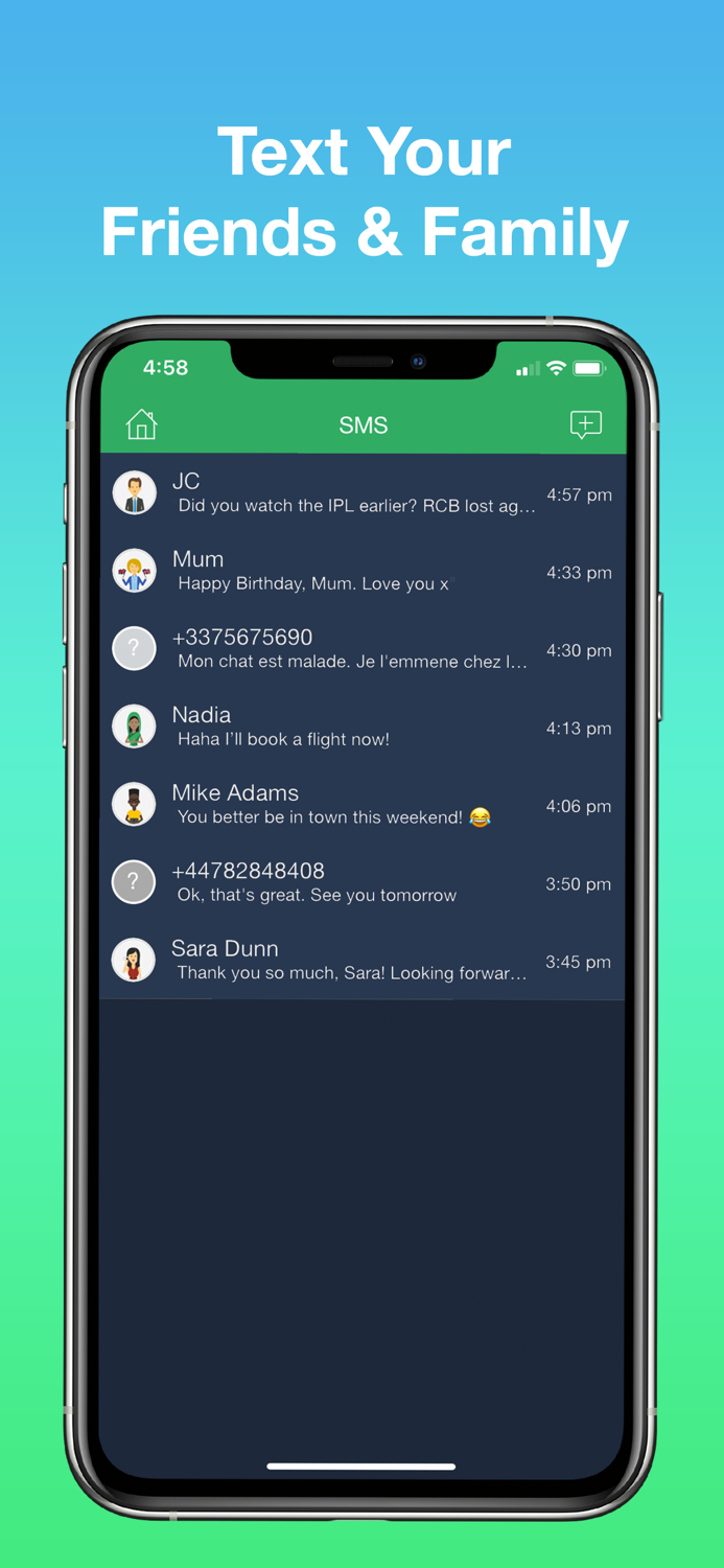 Vyke Second Phone Number