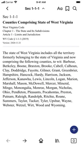 Game screenshot West Virginia Code apk
