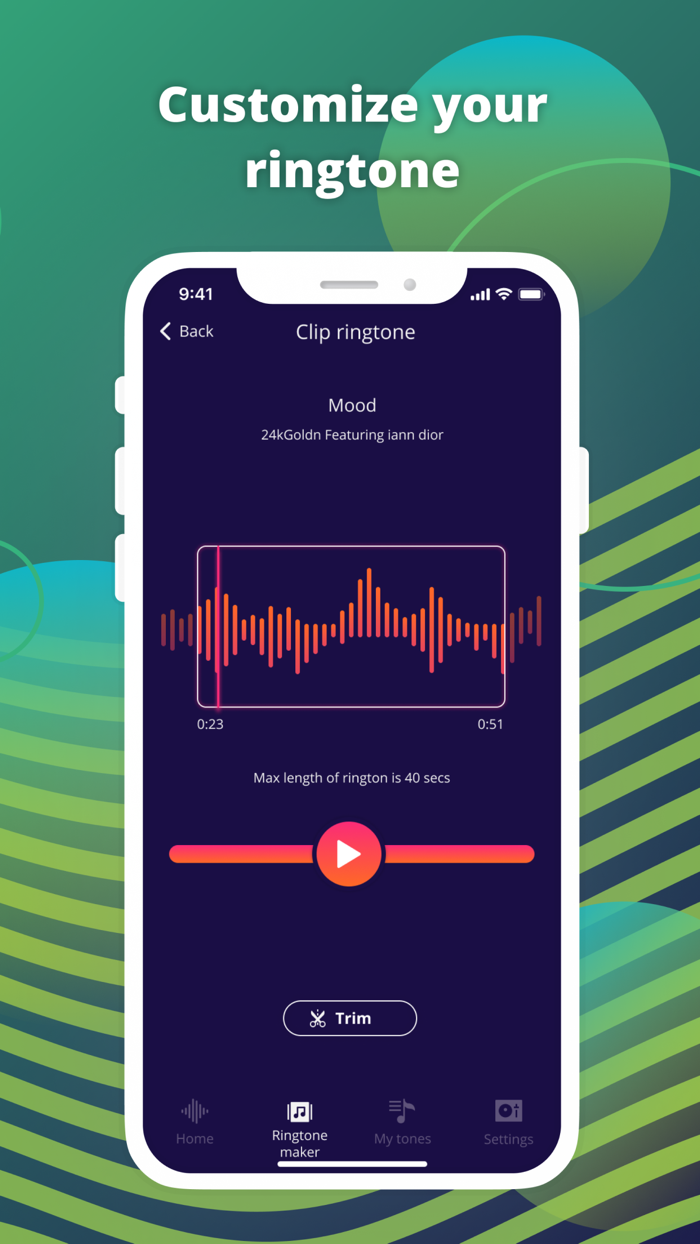 Ringtones plus for iPhone