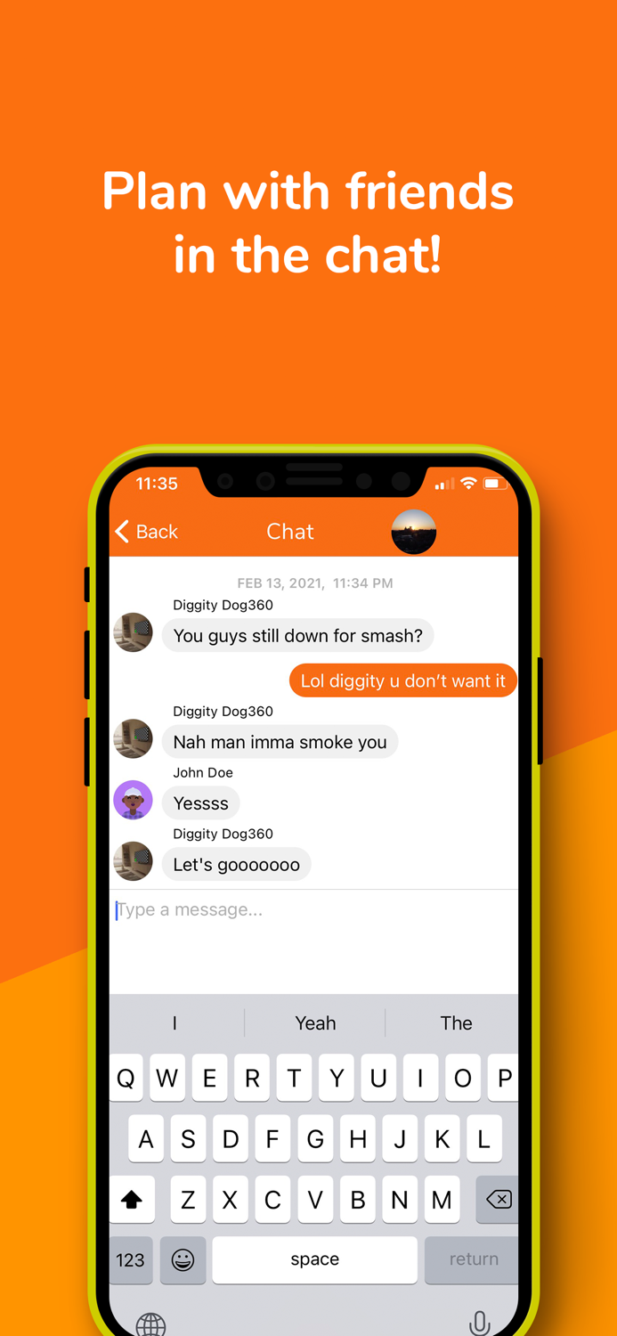 Emit Spontaneous Hangouts