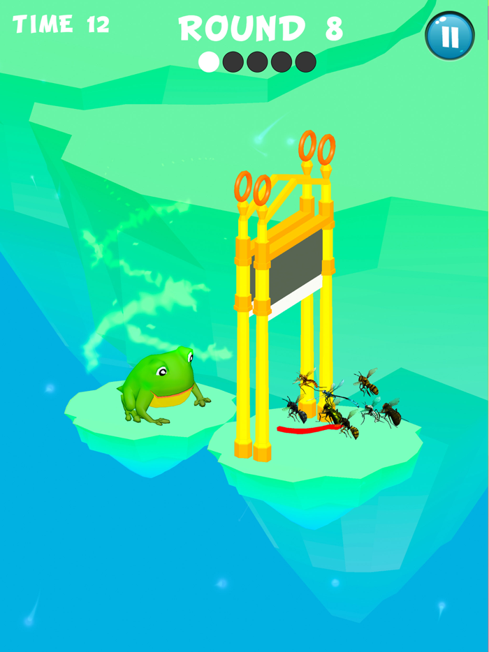 Tap The Pet Frog Arcade Game