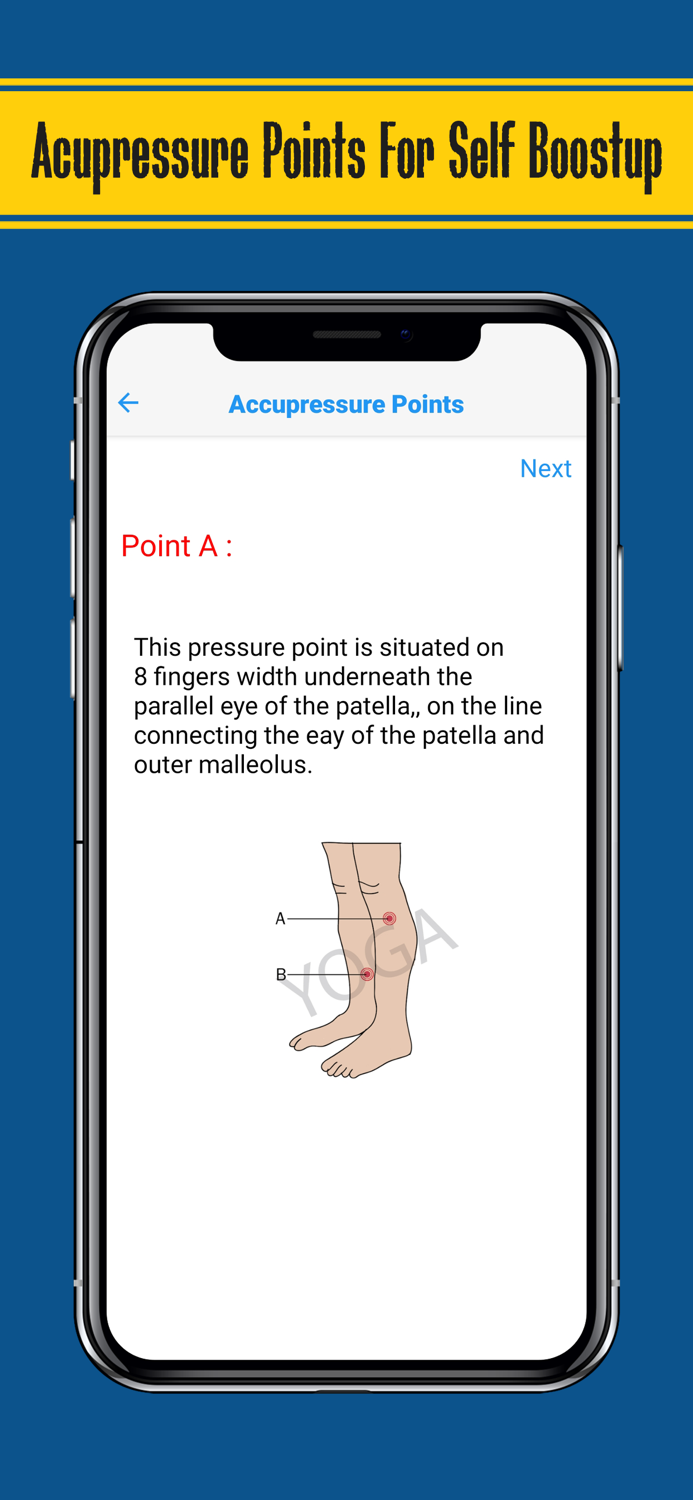 Accupressure Yoga Point Tips