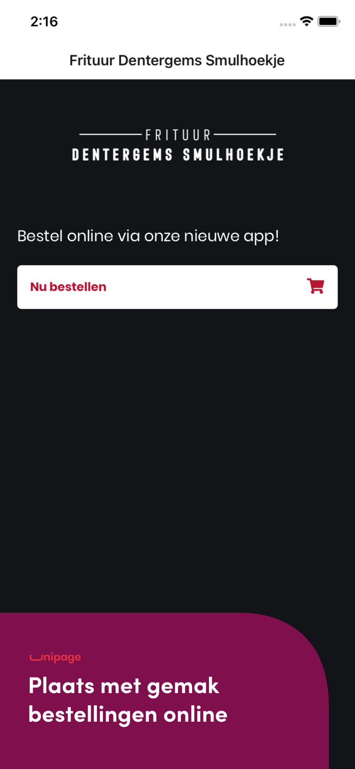 Dentergems Smulhoekje