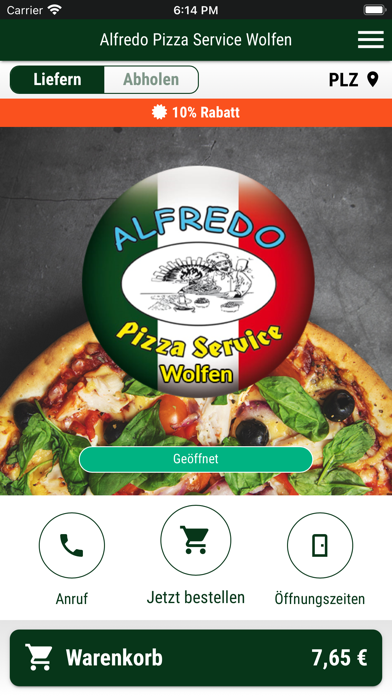 Alfredo Pizza Service Wolfen Screenshot