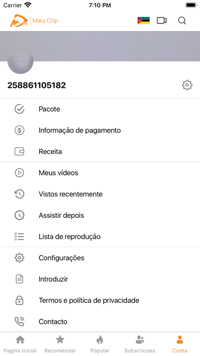 MeuClip Screenshot