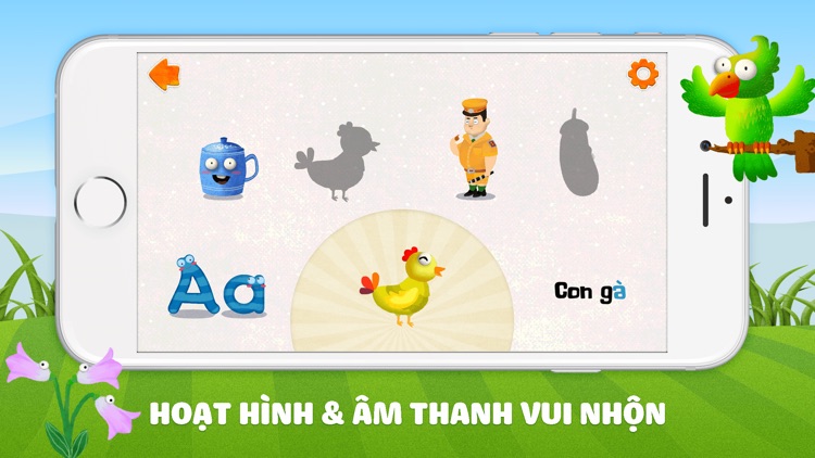 Dạy Bé Học Chữ Cái - Ghép Hình