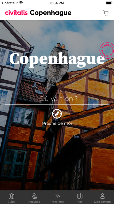 Screenshot #1 pour Guide de Copenhague Civitatis