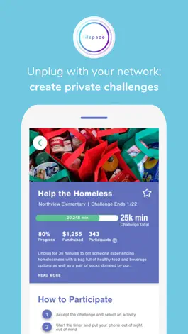 Game screenshot Unplug for a Cause® Timer apk