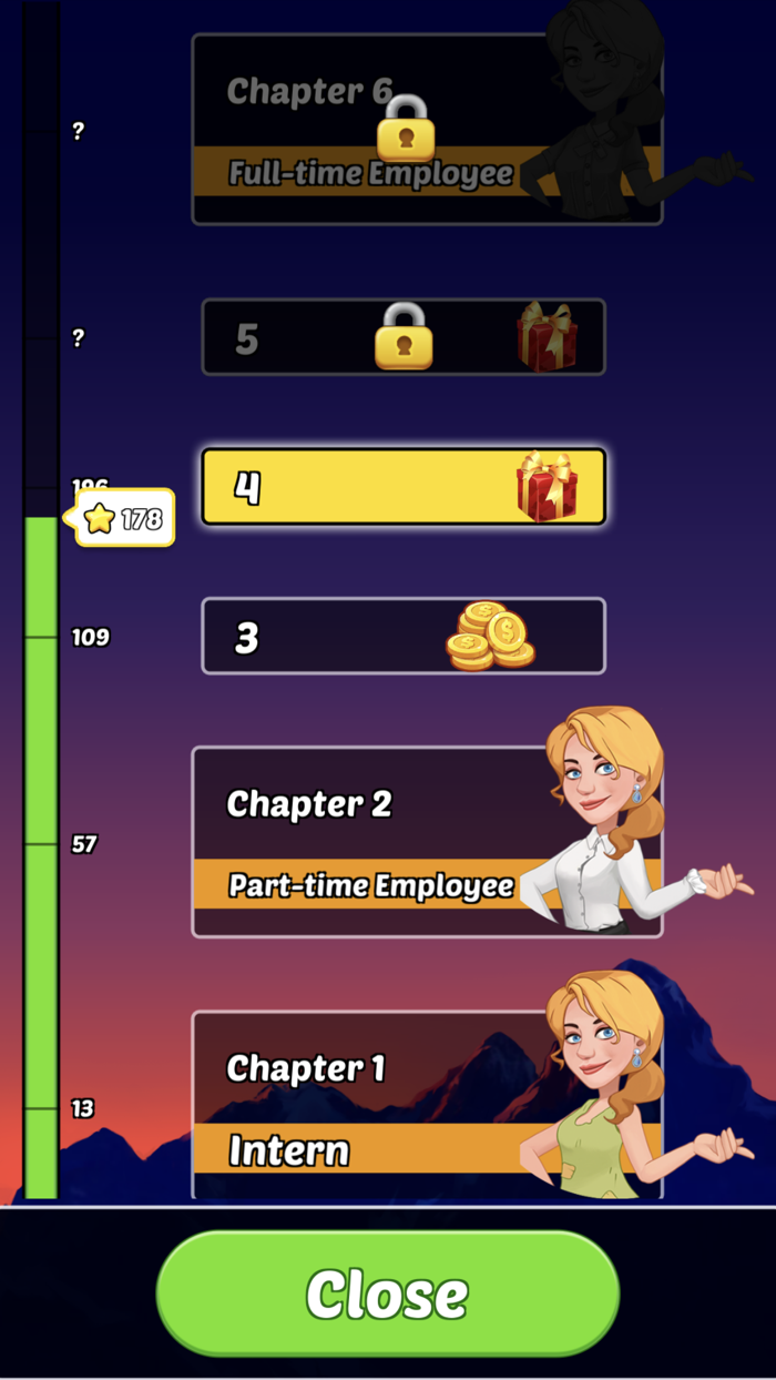 Mary’s Promotion - Word Game