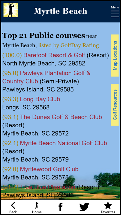 Screenshot #3 pour GolfDay Myrtle Beach