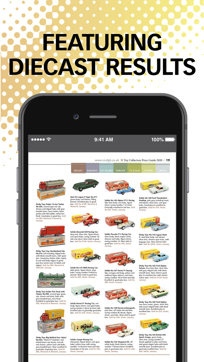 Toy Collectors Price Guide.