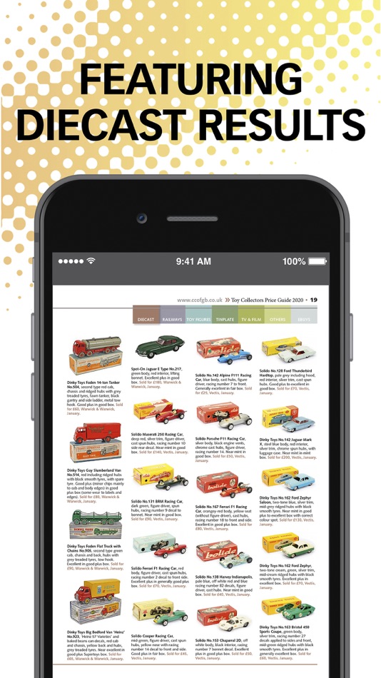 #1. Toy Collectors Price Guide. (iOS) Przez: Warners Group Publications PLC