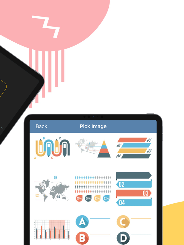 ‎InfoGraphic and Poster Creator Screenshot