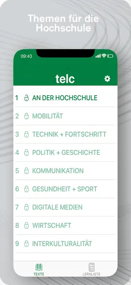Game screenshot telc Deutsch C1 Wortschatz apk